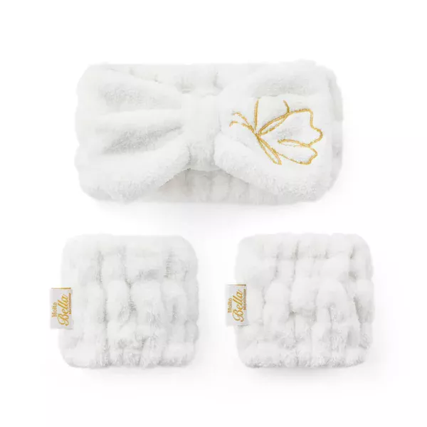 Molto Bella headband on a clean white background.